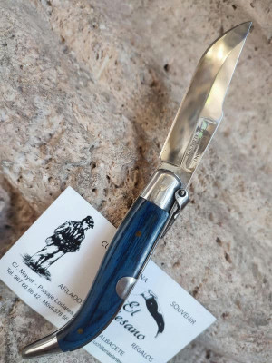 NOVEDAD NAVAJA ALBACETEÑA AZUL N0